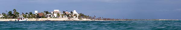 Cannon House overlooking Akumal Bay